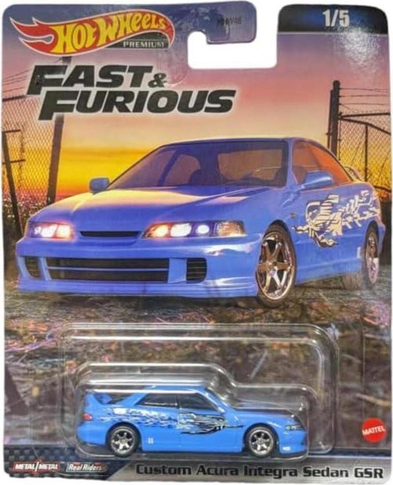 Premium Fast & Furious Custom Acura Integra Sedan GSR HNW46 HKD27