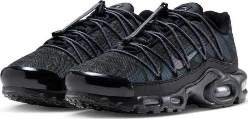 Air Max Plus Surfaces With Toggle Laces and in "Black/Metallic Silver" FZ2770-001