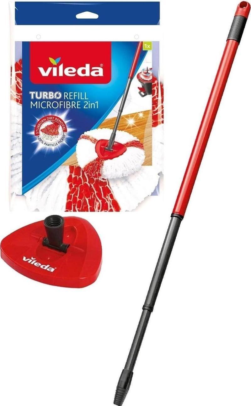 Turbo Sap + Classic Üçgen Başlık + Turbo 2in1 Yedek Paspas