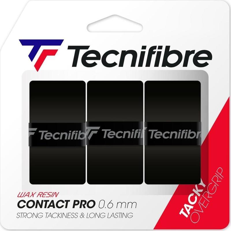 Contact Pro 3'lü 0.6mm Siyah Tenis Gribi 52ATPCONBK