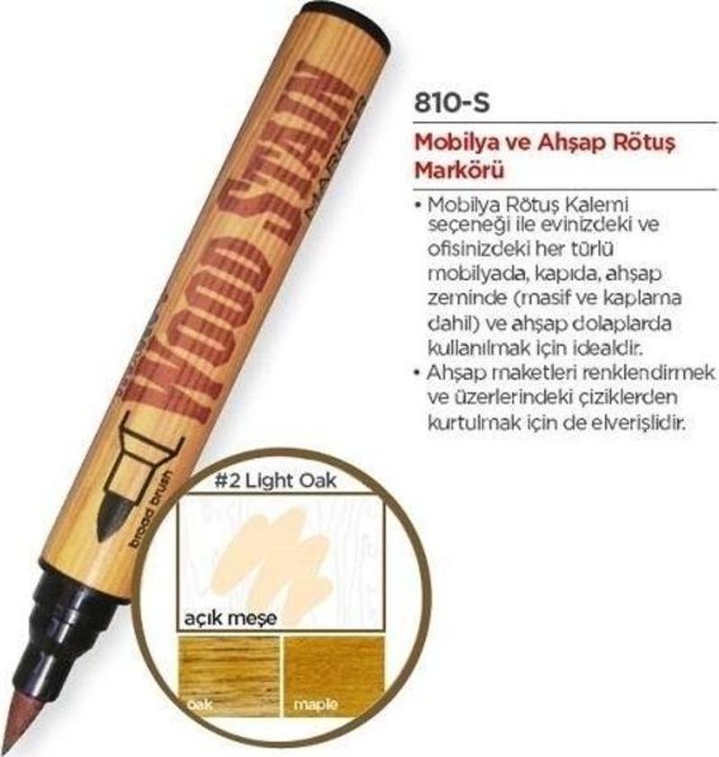 Wood Stain Ahşap Rötuş Kalemi AÇIK MEŞE (LIGHT OAK)