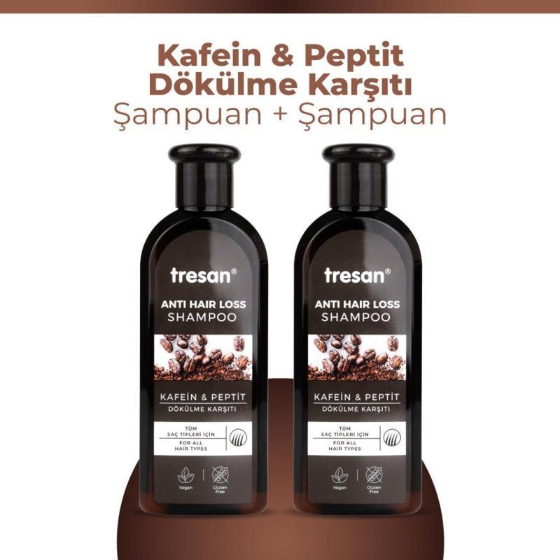 Kafein & Peptit Dökülme Karşıtı Şampuan 300 ml x2