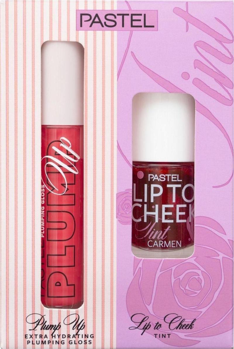 Pastel Plump Up Dolgunlaştıran Dudak Parlatıcısı 204 Spicy Sweet & Lip To Cheek Tint Carmen