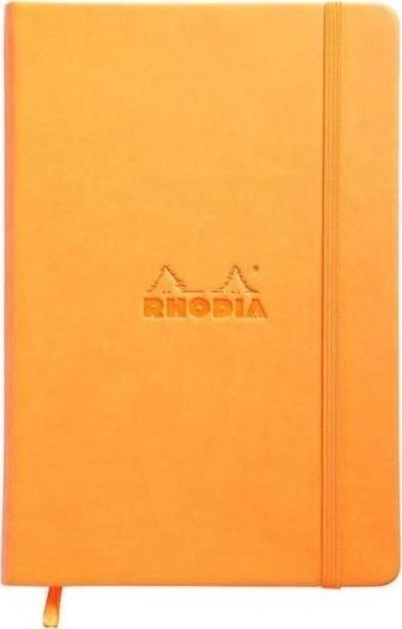 Boutique Webnotebook Çizgili Defter İtalyan Deri Turuncu Sert Kapak 90x140 mm 90 gr 96 Yaprak 118068