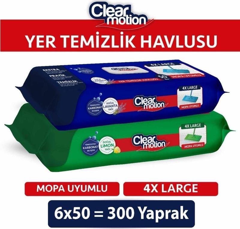 Yer Temizlik Havlusu(6x50) 300 Yaprak