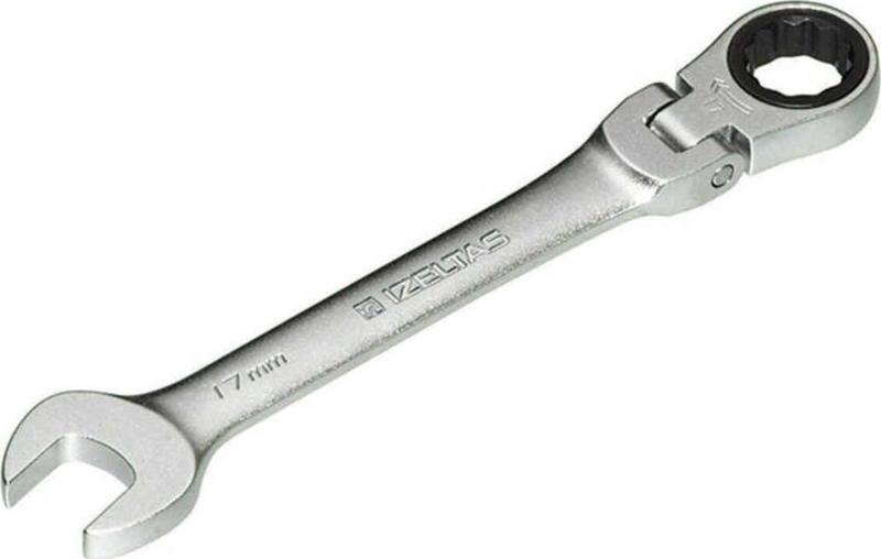 0345020015 Mafsallı Cırcır Kombine Anahtar 15 Mm