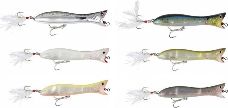 Panic Popper 13.5cm 38g Su Üstü Suni Yem 06-Olive Flash