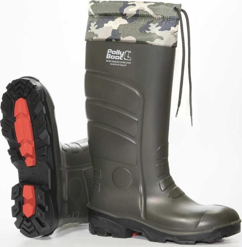 Polly Boot Galaxy Vega 04 Boğazlı İş Çizmesi