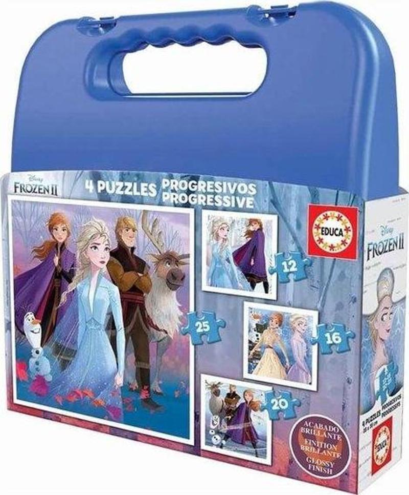 Maleta Progressive Frozen 2 Çanta Puzzle