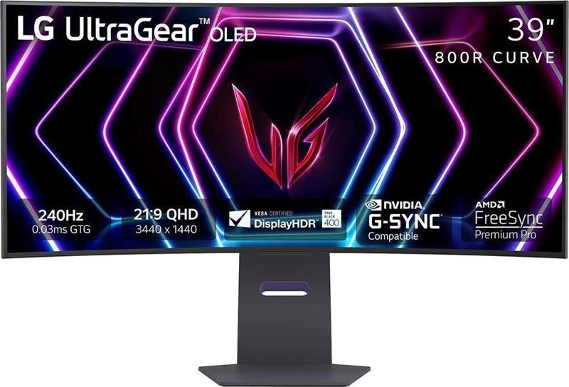 UltraGear 39" 39GS95QE-B 240Hz 0.03ms (GtG) OLED 800R 21:9 Ultra-WQHD DisplayHDR True Black 400 Monitör