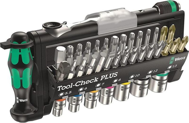 05056490001 Tool-Check Plus Lokma ve Bits Uç Seti 37 Parça