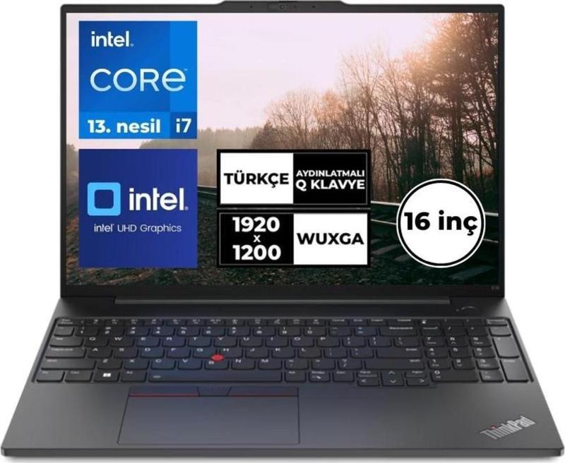 Thinkpad E16 Gen1 I7-13700H 32 GB 1 TB SSD 16" Wuxga Win11 Pro 21JQS2MAZX Zi713