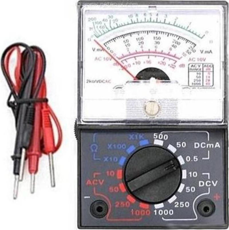 YX-1000A MİNİ İBRELİ ANALOG ÖLÇÜ ALETİ SUNMA (2818)