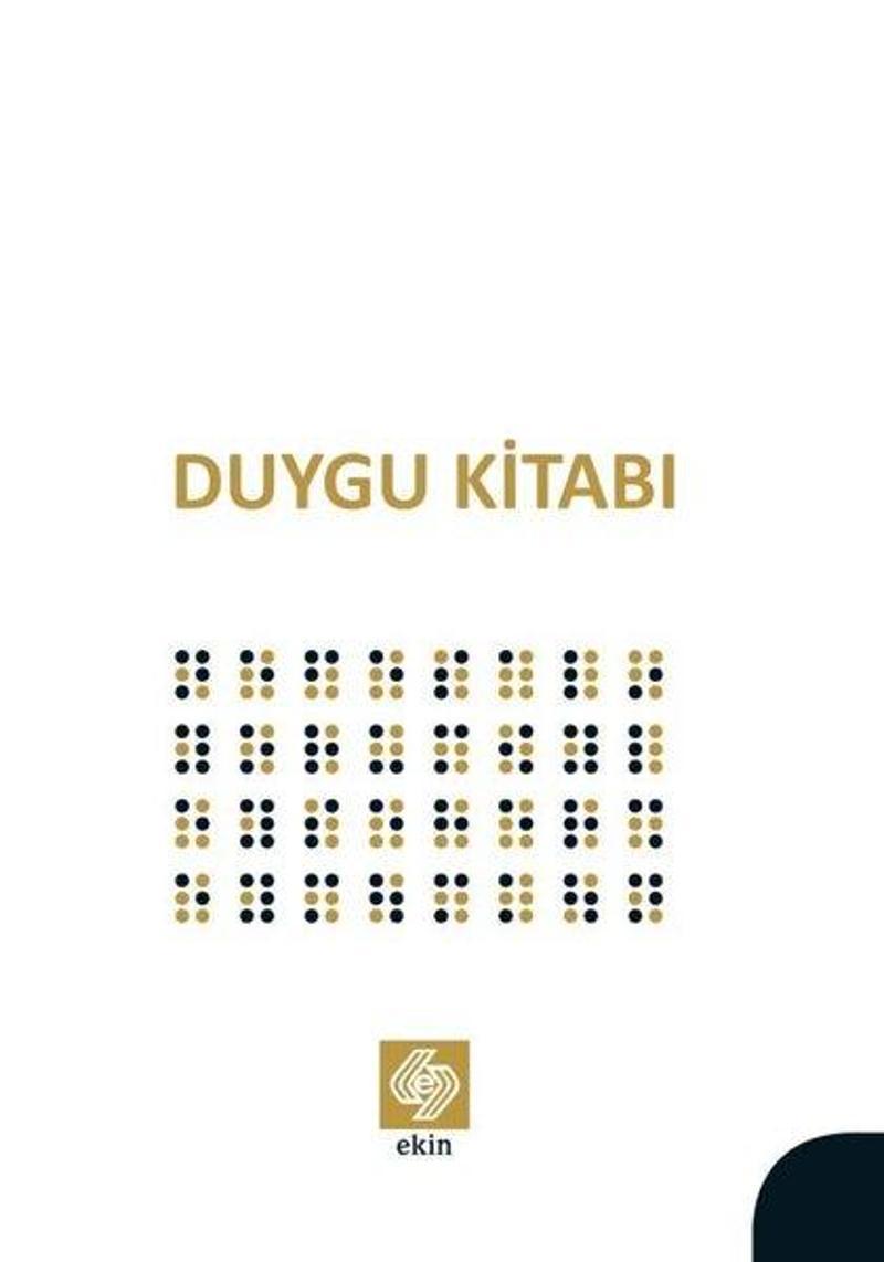 Ekin Basım Yayın Duygu Kitabı - Ahmet Muhsin Demirel