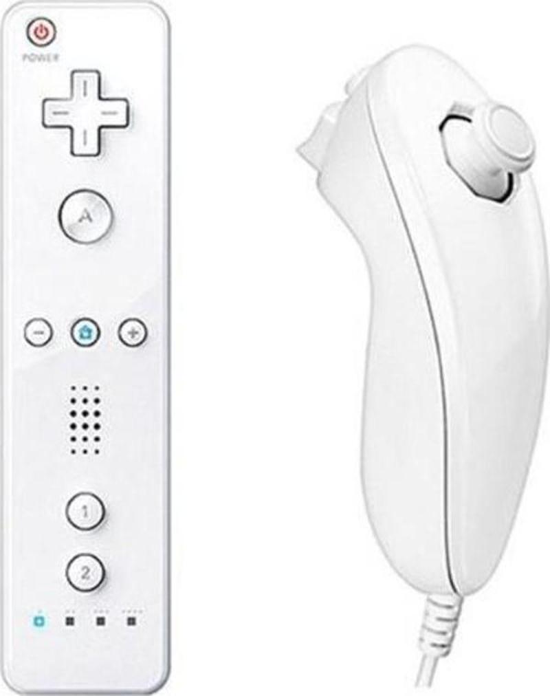 Nintendo Wii Remote + Nunchuck Controller Motion Pluslı