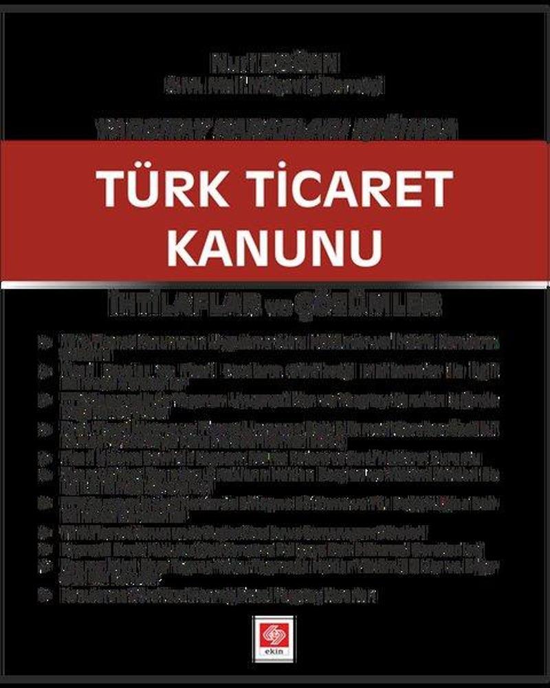 Ekin Basım Yayın Yargıtay Kararları Işığında Türk Ticaret Kanunu GU9271