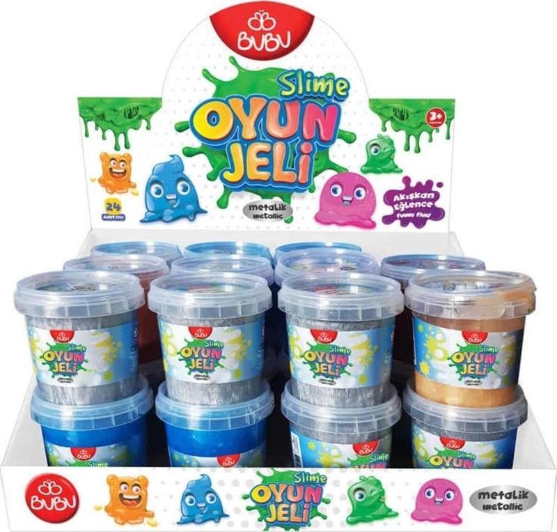 Oyun Jeli (Hazır Slime) Metalik 145 gr 1 Adet