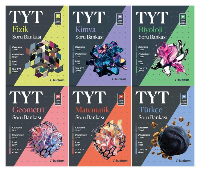 Tudem Tyt Sayısal Soru Bankası Seti 6 Kitap 2023