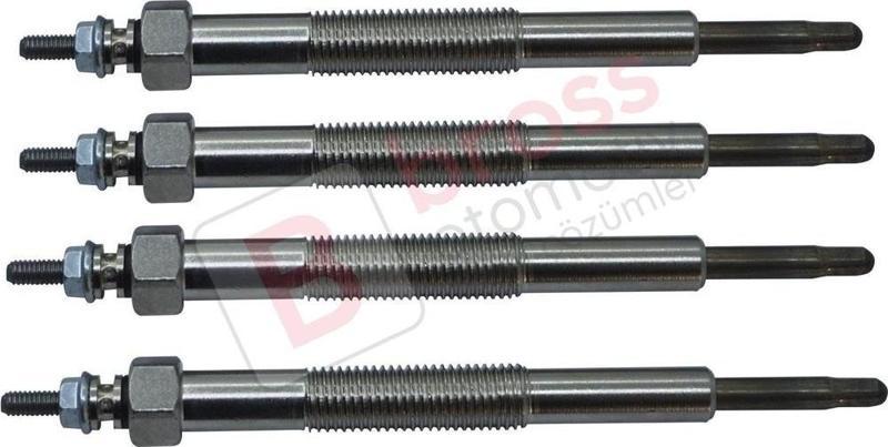 Mitsubishi Canter Rosa 4D30 için 4 Adet Isıtma Bujisi 23 Volt ME017009