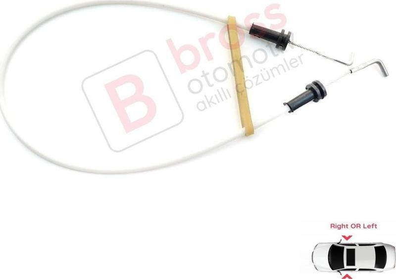 Kia Cerato Spectra için Ön Kapı İç Açma Teli 813712F000