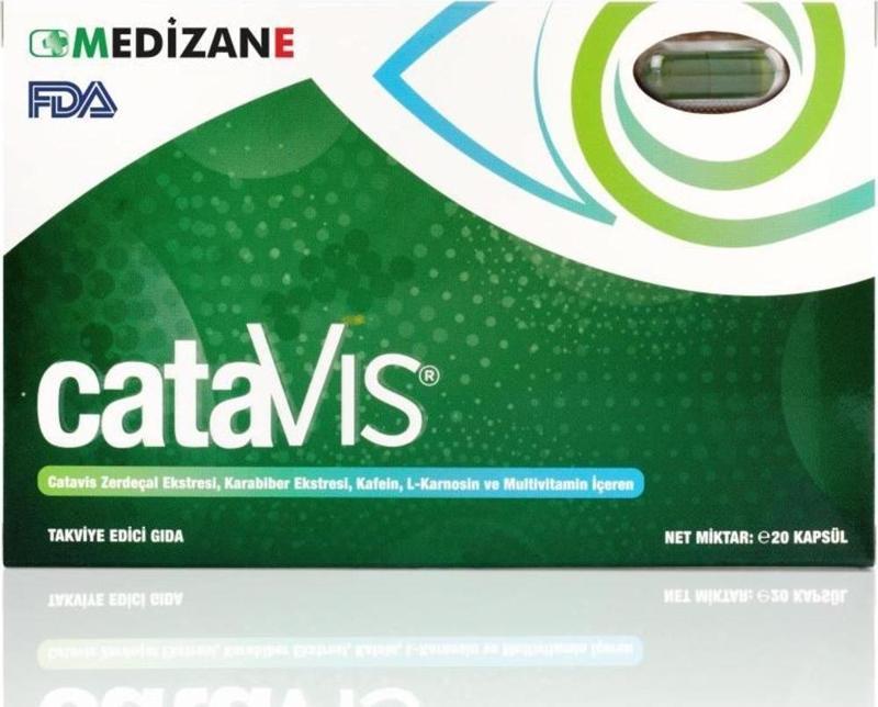 Medizane Sağlıklı Göz CataVIS Gıda Takviyesi - 20 Kapsül