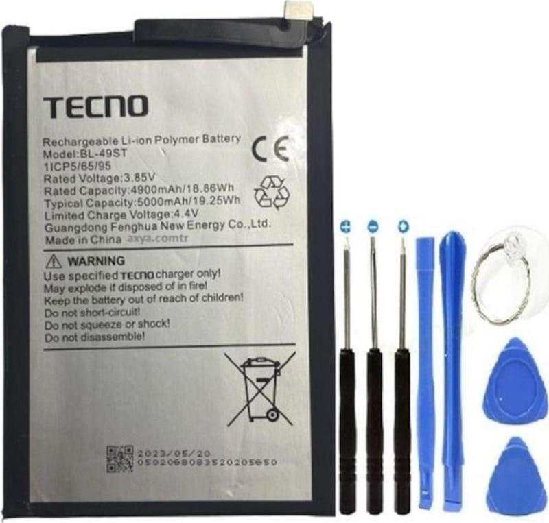 Tecno Spark 10 Pro/spark 10 Nfc Pil - Batarya Ve Tamir Set Bl-49st