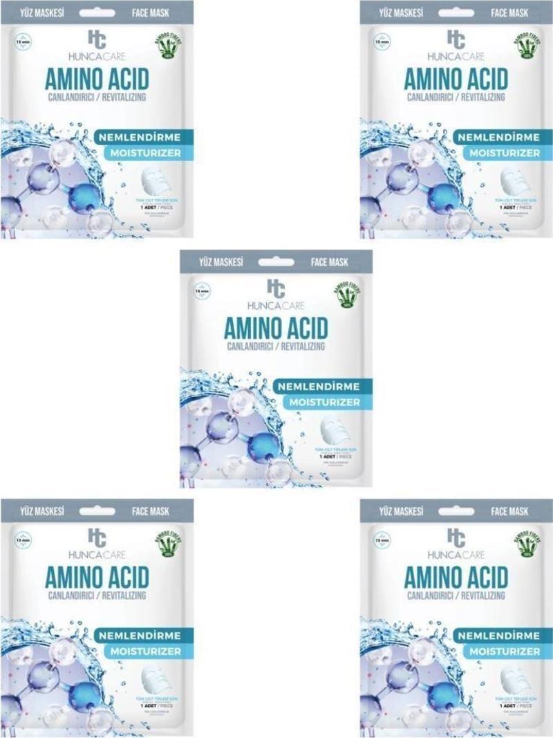 AMINO ACID KAĞIT YÜZ MASKE – CANLANDIRICI / REVITALIZING -5 ADET