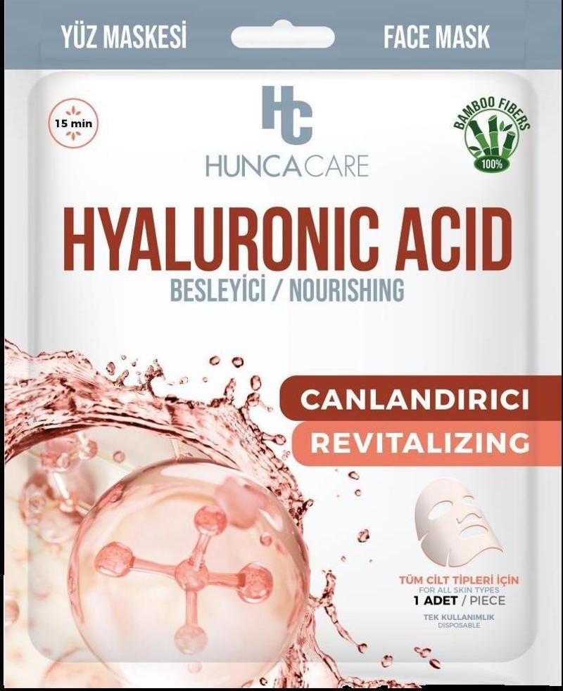 HYALURONIC ACID KAĞIT YÜZ MASKE - BESLEYİCİ / NOURISING