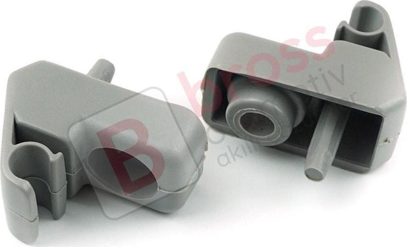 Fiat Fiorino Doblo Palio Punto Albea için Güneşlik Ayağı 735478275 Açık Gri