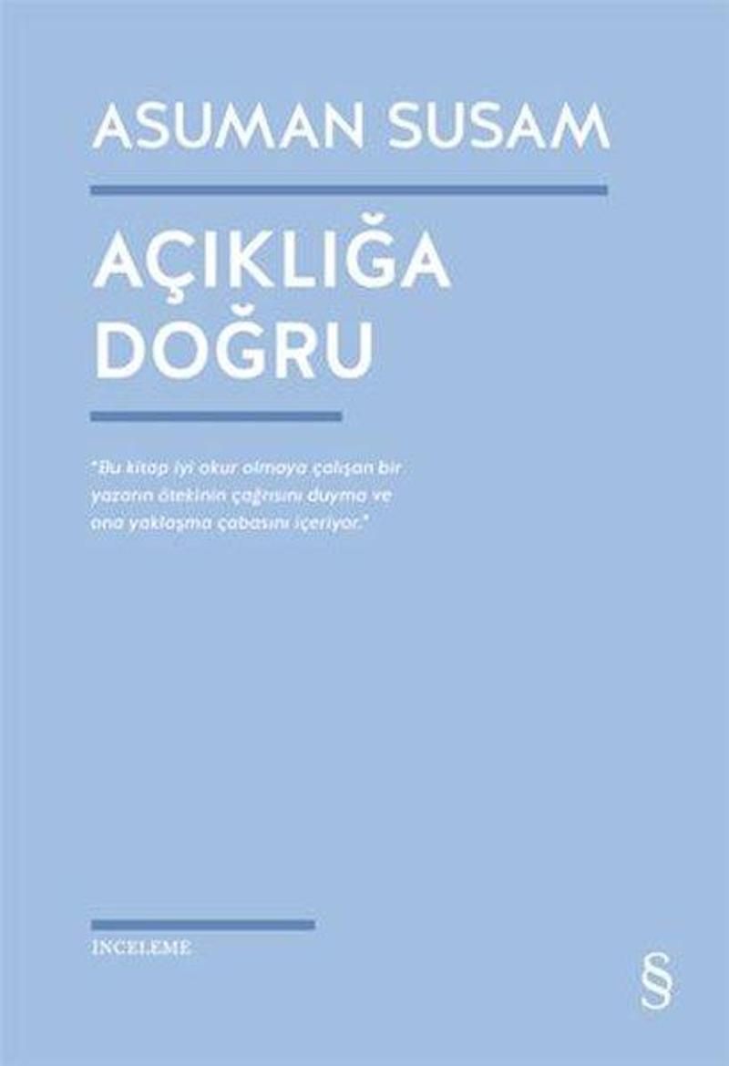 Açıklığa Doğru