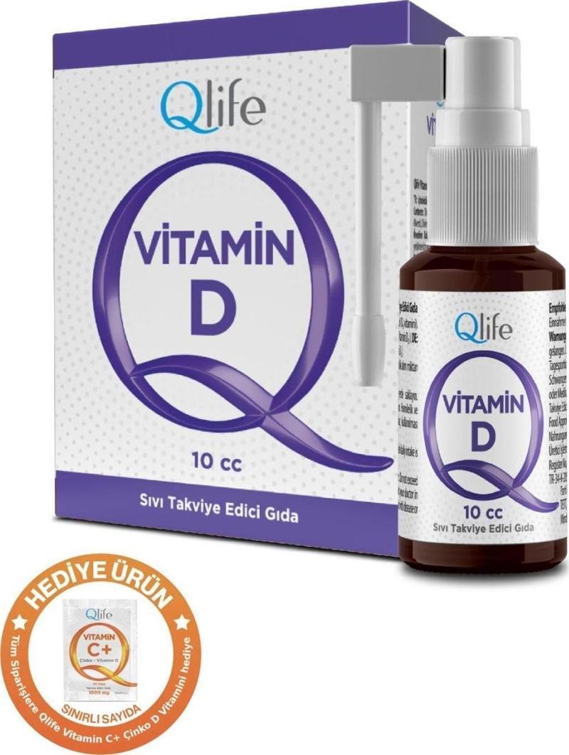 Vitamin D3 1000 Iu Sprey - Damla 10 Ml