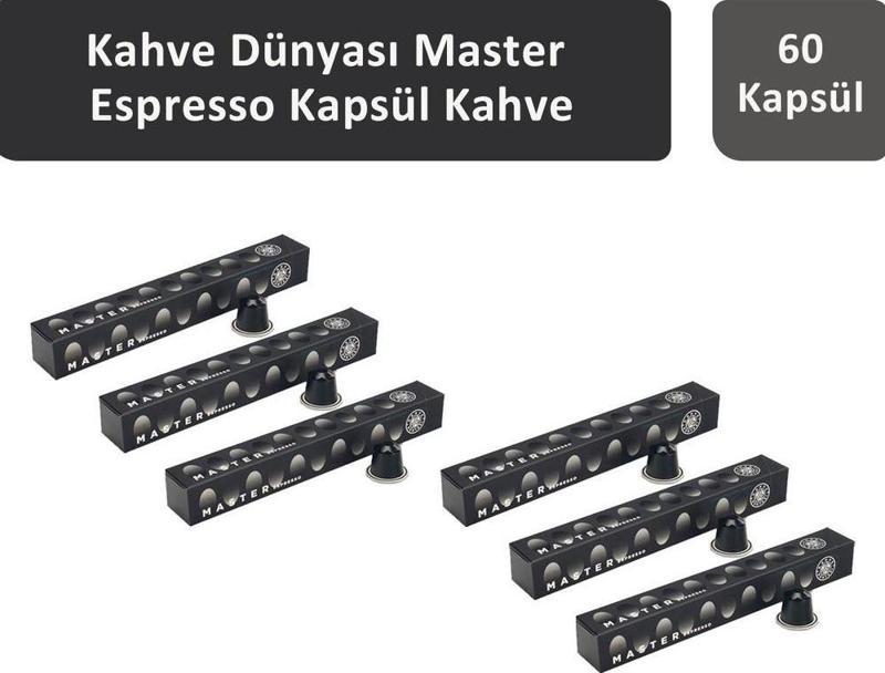 9 Master Espresso Kapsül Kahve 60 Kapsül