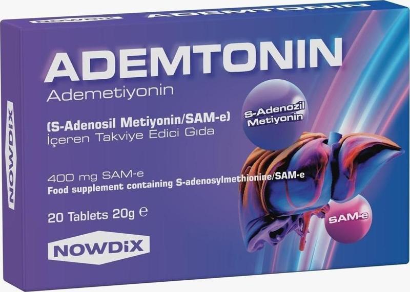 Ademtonin (Ademetionin) 400 Mg 20 Tablet