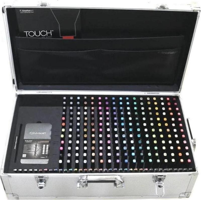 Touch Twin Marker 204 Renk Komple Set