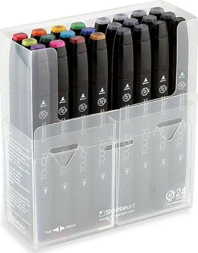 Touch Twin Marker 24 Renk Set