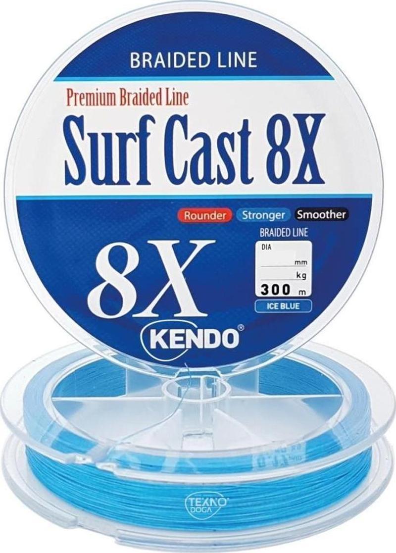 300m Surf Cast 8x 8 Kat Örgü İp Olta Misinası Dynema