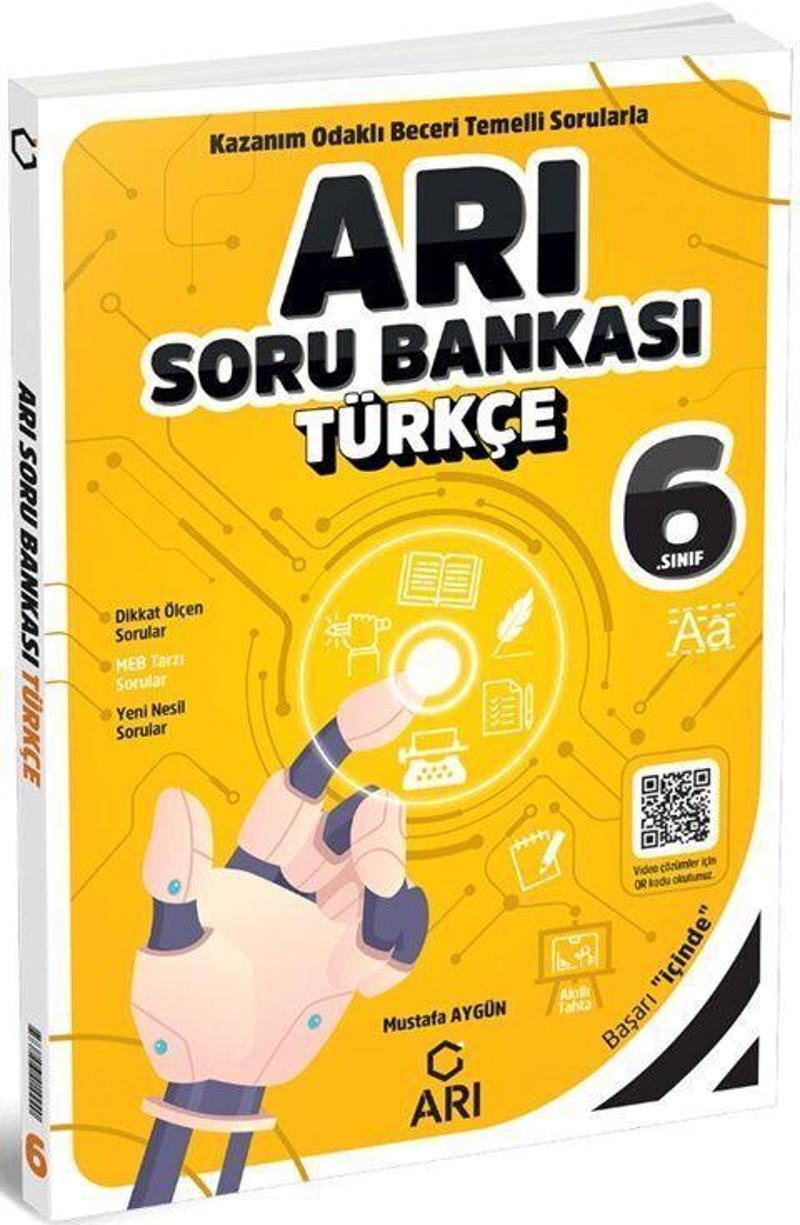 6. Sınıf Türkçe Soru Bankası Arı Yayıncılık