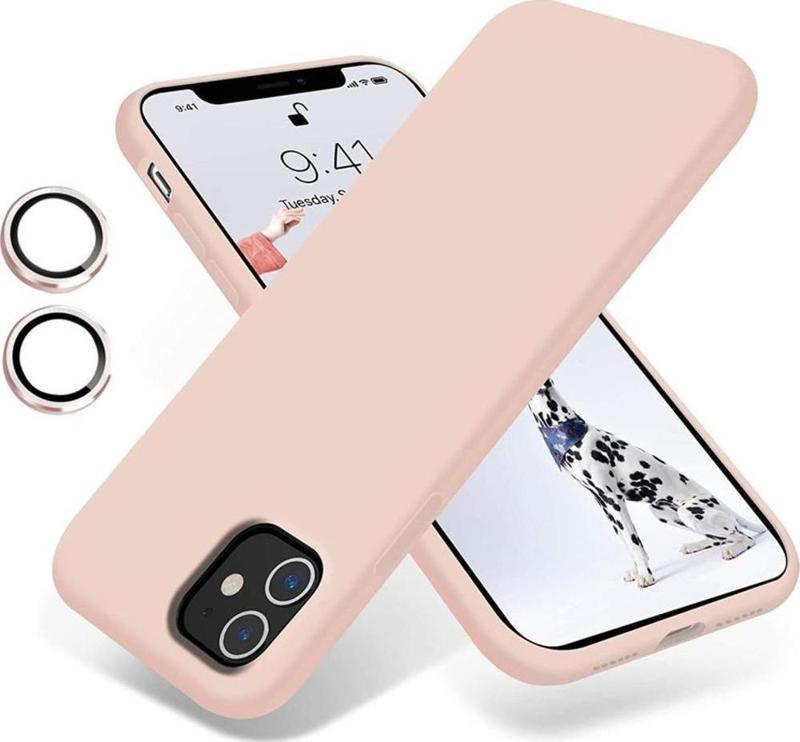 iPhone 11 Kılıf Kamera Lensli Lansman Silikon Kapak