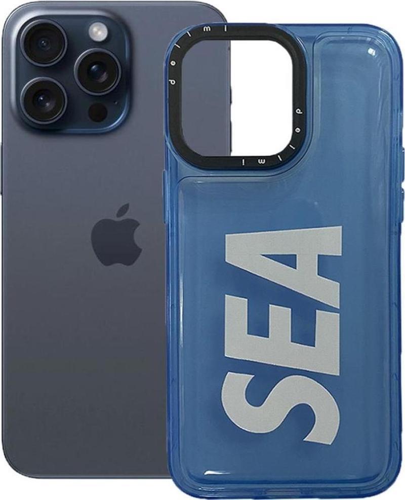 iPhone 15 Pro Kılıf SEA Seri Silikon Kapak