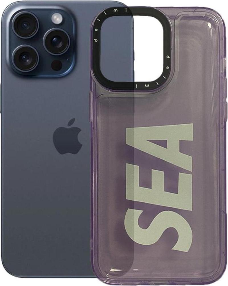 iPhone 15 Pro Kılıf SEA Seri Silikon Kapak