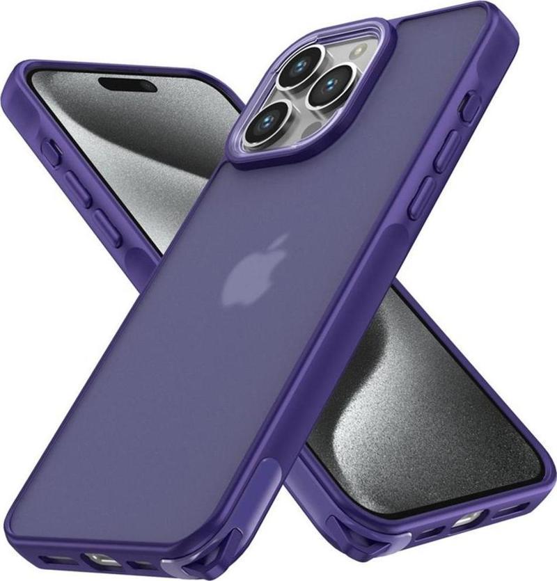 iPhone 15 Pro Kılıf Elegant Seri Silikon Kapak