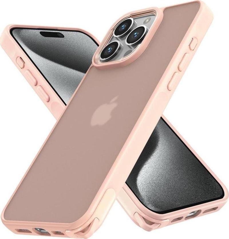 iPhone 15 Pro Kılıf Elegant Seri Silikon Kapak