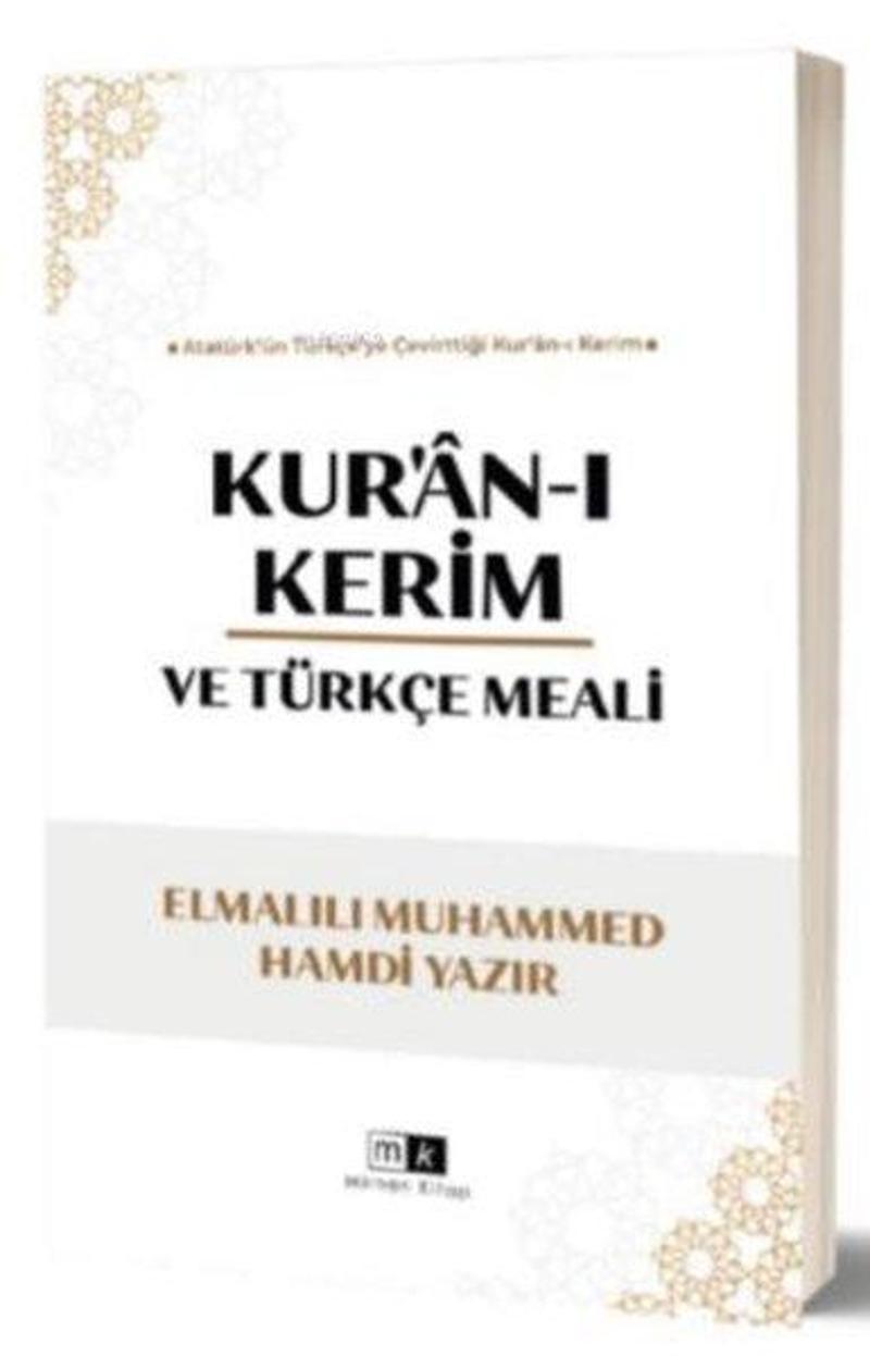 MK Mirhan Kitap Kur'an-ı Kerim ve Türkçe Meali - Elmalılı Muhammed Hamdi Yazır