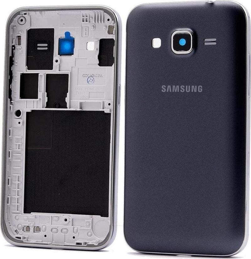 Samsung Galaxy Core Prime Kasa Kapak 2 Simli Sm-g360 - Siyah
