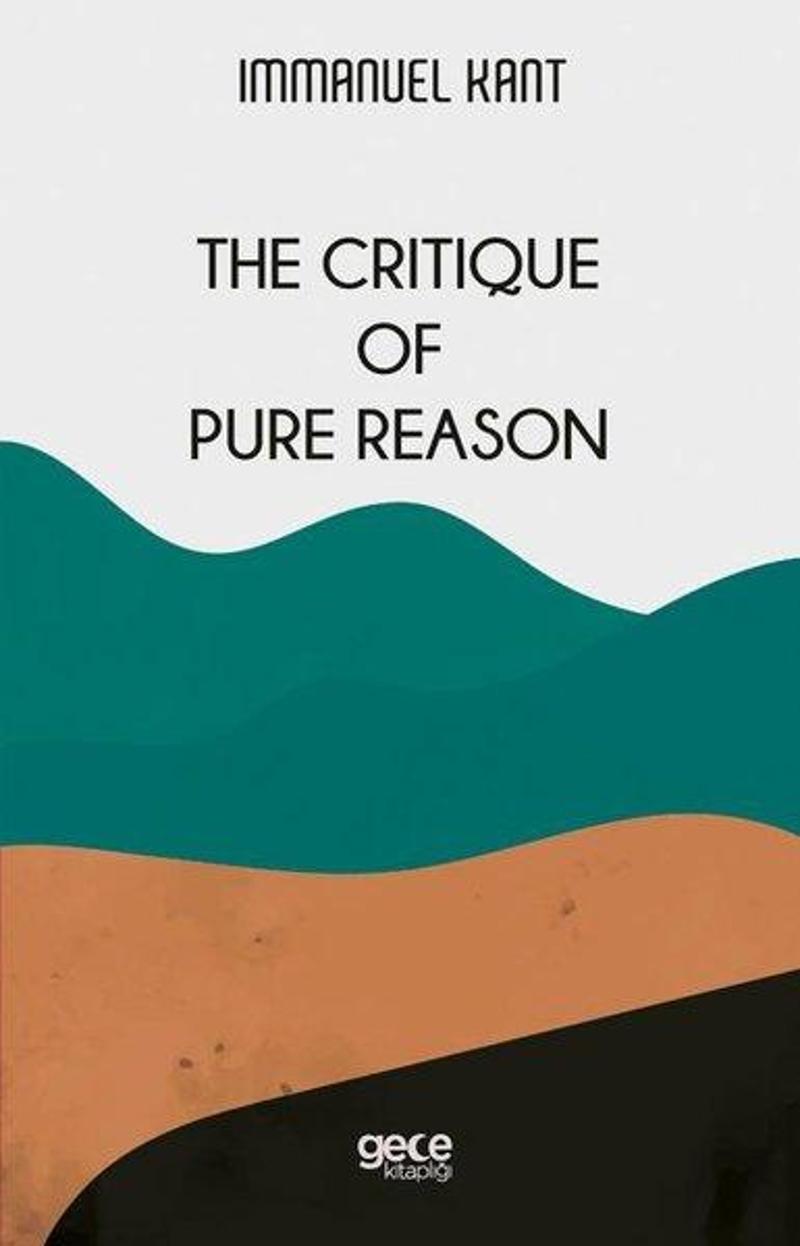 The Critique of Pure Reason