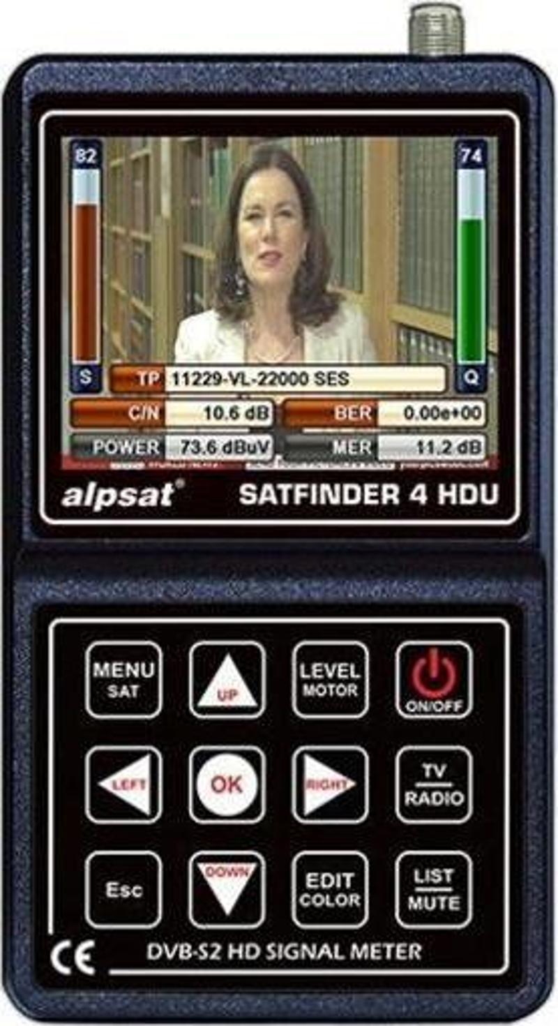 SATFINDER AS04-HDU 4 HD ULTRA 3.5 LCD EKRANLI UYDU YÖN BULUCU (2818)