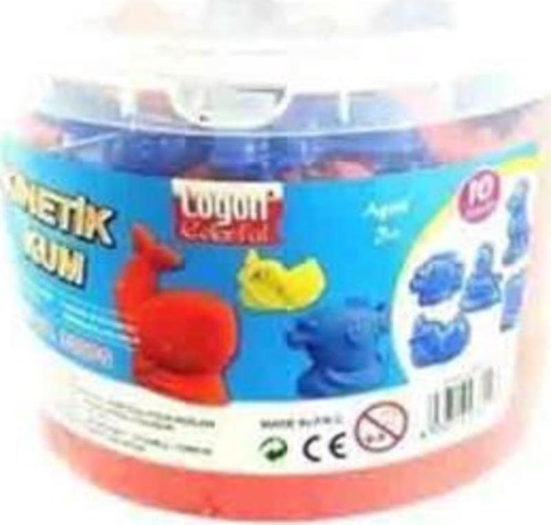 Kinetik Kum Kırmızı 450 Gr + 2 Kalıp L6005Y