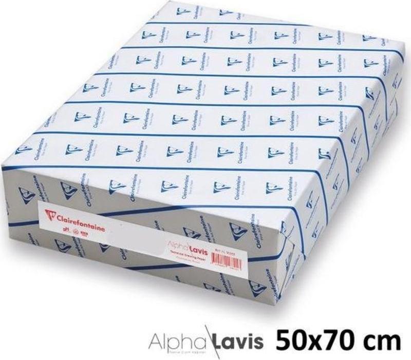 Alpha Lavis Teknik Çizim Kağıdı 200 gr 50x70 cm 125'li Paket