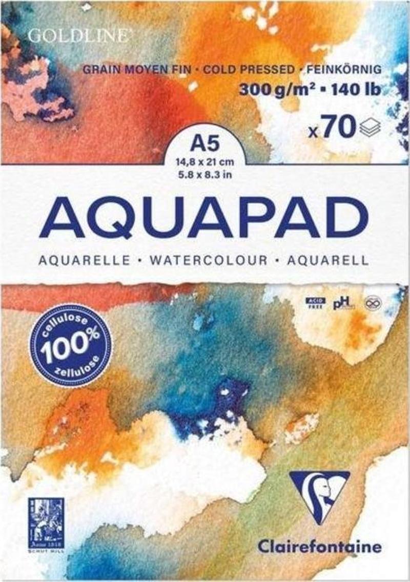 Goldline Aquapad Suluboya Blok 300 gr 70 yp A5