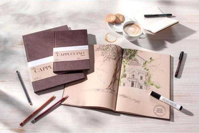 The Cappuccino Book Sert Kapak Defter 120 gr. A5